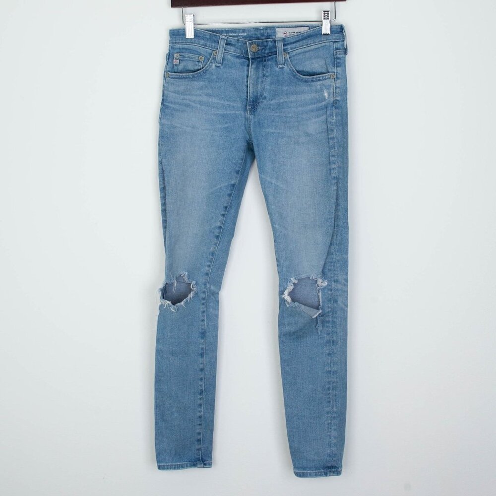 Adriano Goldschmied Womens The Legging Ankle Super Skinny Jeans Size 26R Staple